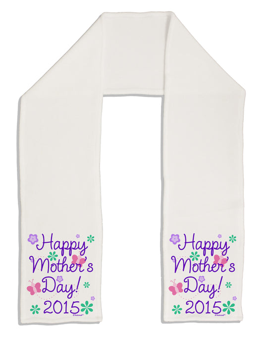 Happy Mother's Day (CURRENT YEAR) Adult Fleece 64&#x22; Scarf by TooLoud-TooLoud-White-One-Size-Adult-Davson Sales