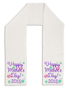 Happy Mother's Day (CURRENT YEAR) Adult Fleece 64&#x22; Scarf by TooLoud-TooLoud-White-One-Size-Adult-Davson Sales