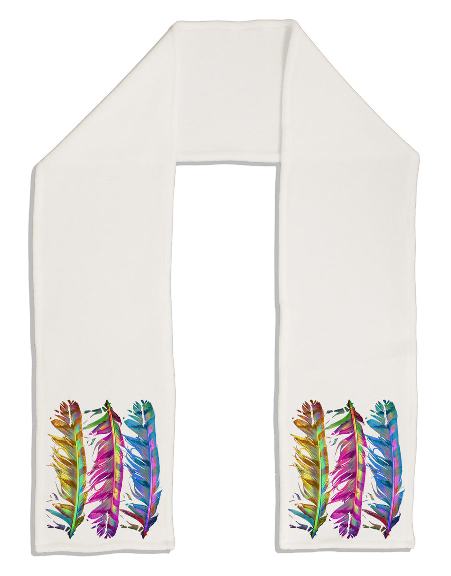 Magic Feathers Adult Fleece 64&#x22; Scarf-TooLoud-White-One-Size-Adult-Davson Sales