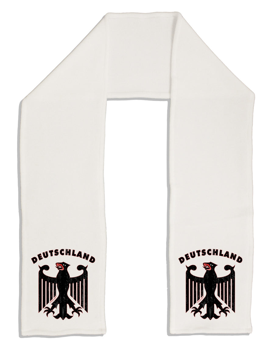 Bundeswehr Logo Deutschland Adult Fleece 64&#x22; Scarf-TooLoud-White-One-Size-Adult-Davson Sales