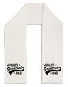 World's Greatest Dad - Sport Style Adult Fleece 64&#x22; Scarf by TooLoud-TooLoud-White-One-Size-Adult-Davson Sales