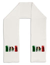 Mexican Flag - Dancing Silhouettes Adult Fleece 64&#x22; Scarf by TooLoud-TooLoud-White-One-Size-Adult-Davson Sales