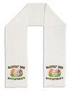 Easter Egg Extraordinaire Adult Fleece 64&#x22; Scarf-TooLoud-White-One-Size-Adult-Davson Sales