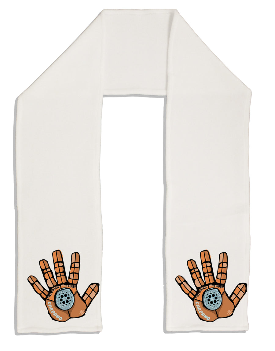Cardano Hero Hand Adult Fleece 64 Inch Scarf-Scarves-TooLoud-White-One-Size-Adult-Davson Sales