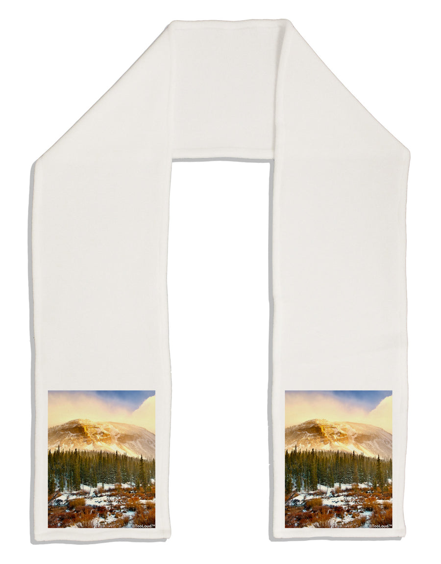 Nature Photography - Mountain Glow Adult Fleece 64&#x22; Scarf by-TooLoud-White-One-Size-Adult-Davson Sales