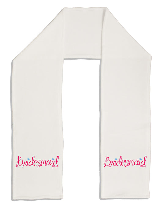 Bridesmaid Design - Diamonds - Color Adult Fleece 64&#x22; Scarf-TooLoud-White-One-Size-Adult-Davson Sales