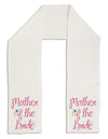 Mother of the Bride - Diamond - Color Adult Fleece 64&#x22; Scarf-TooLoud-White-One-Size-Adult-Davson Sales