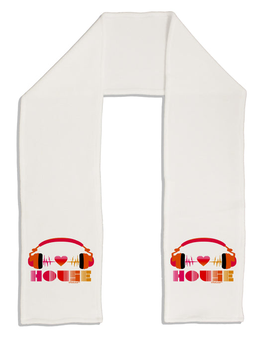 Heart House Adult Fleece 64&#x22; Scarf-TooLoud-White-One-Size-Adult-Davson Sales