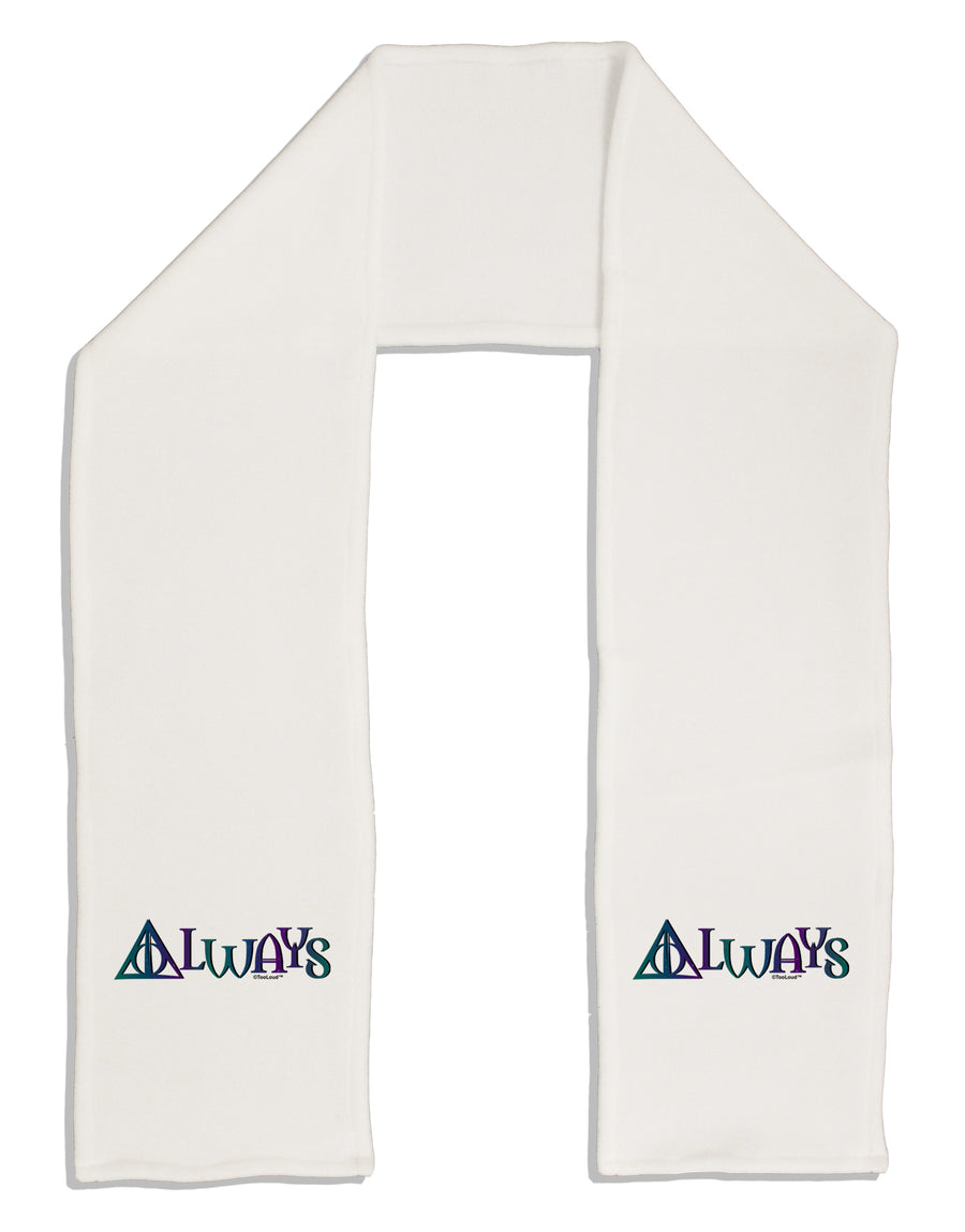 Always Magic Symbol Adult Fleece 64&#x22; Scarf by TooLoud-TooLoud-White-One-Size-Adult-Davson Sales