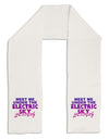 Electric Sky Color Adult Fleece 64&#x22; Scarf-TooLoud-White-One-Size-Adult-Davson Sales