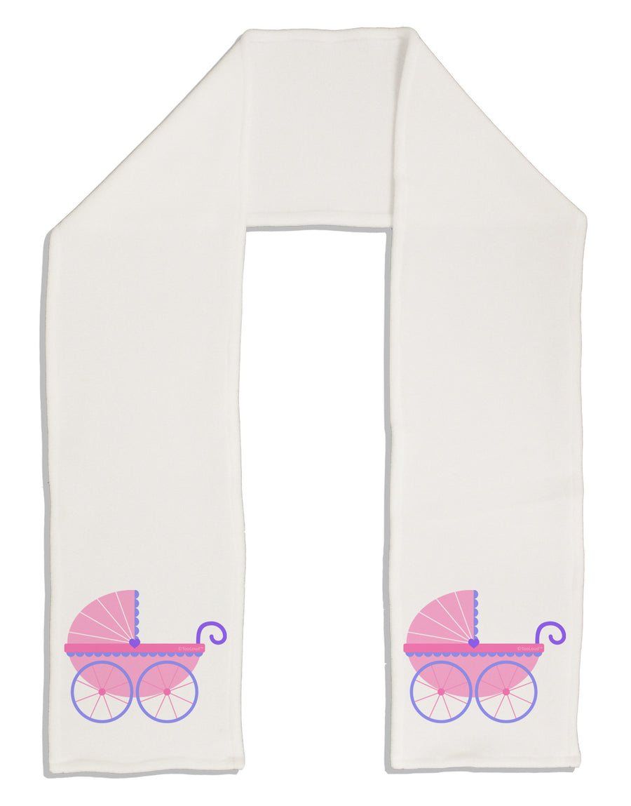 Baby Girl Carriage Adult Fleece 64&#x22; Scarf-TooLoud-White-One-Size-Adult-Davson Sales