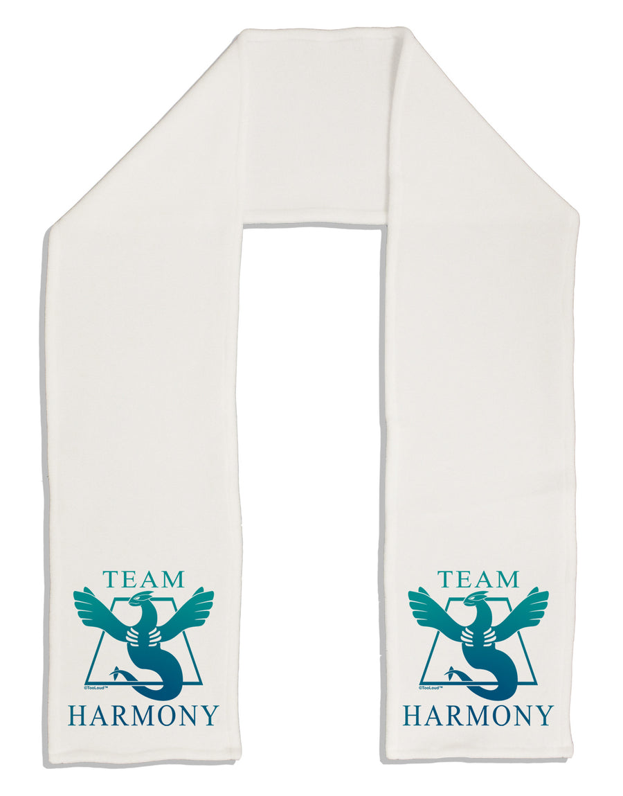 Team Harmony Adult Fleece 64&#x22; Scarf-TooLoud-White-One-Size-Adult-Davson Sales