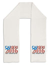 Carson Flag Slogan Adult Fleece 64&#x22; Scarf-TooLoud-White-One-Size-Adult-Davson Sales