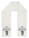 My Weekend Is Booked Adult Fleece 64&#x22; Scarf-TooLoud-White-One-Size-Adult-Davson Sales