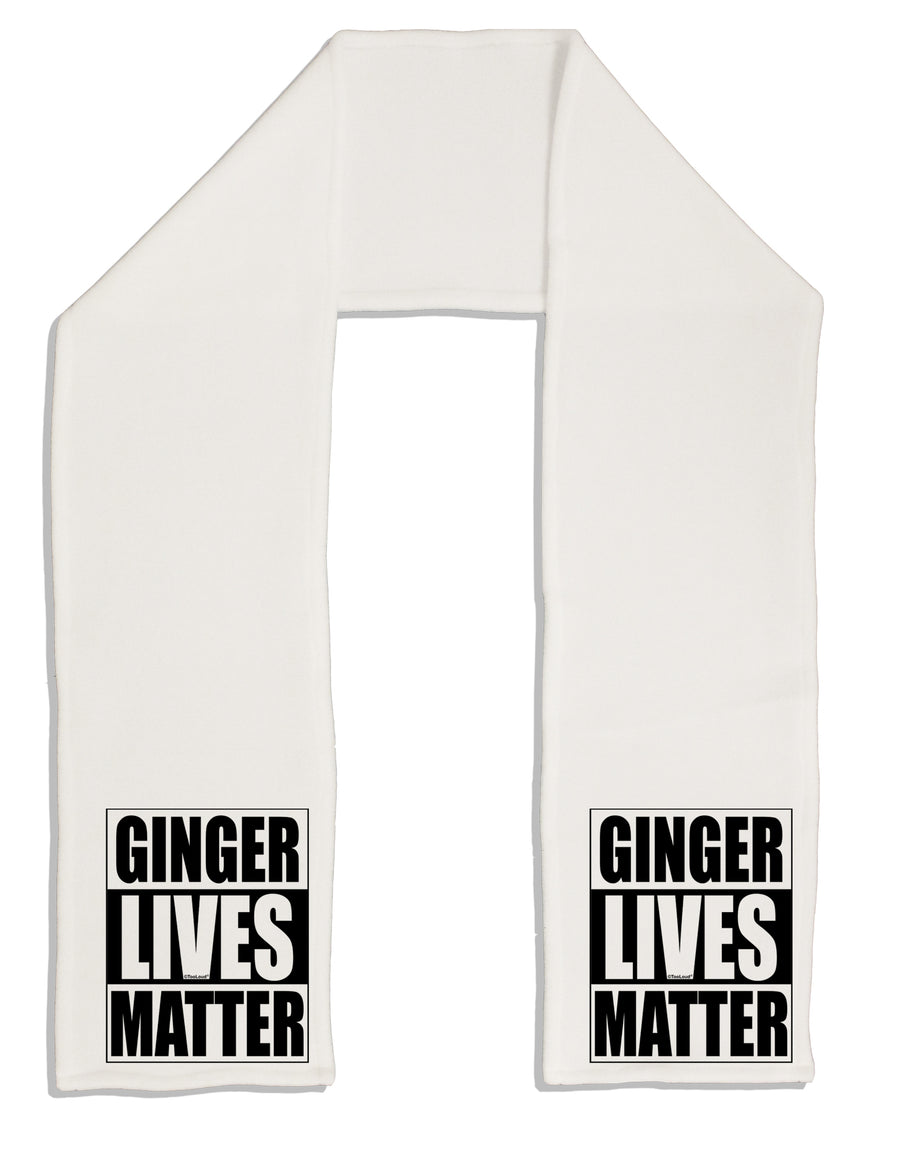 Ginger Lives Matter Adult Fleece 64&#x22; Scarf by TooLoud-TooLoud-White-One-Size-Adult-Davson Sales