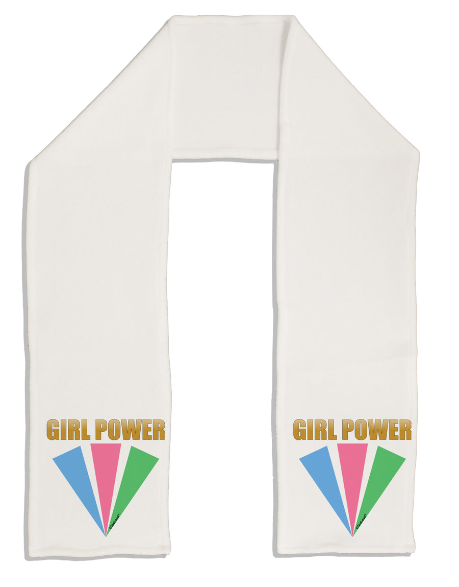 Girl Power Stripes Adult Fleece 64&#x22; Scarf by TooLoud-TooLoud-White-One-Size-Adult-Davson Sales