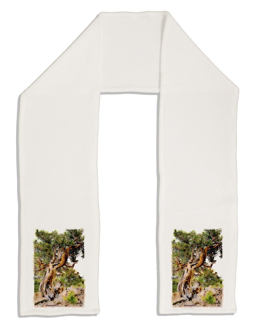 Bristlecone Pines Adult Fleece 64&#x22; Scarf-TooLoud-White-One-Size-Adult-Davson Sales