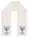 Birthstone Diamond Adult Fleece 64&#x22; Scarf-TooLoud-White-One-Size-Adult-Davson Sales