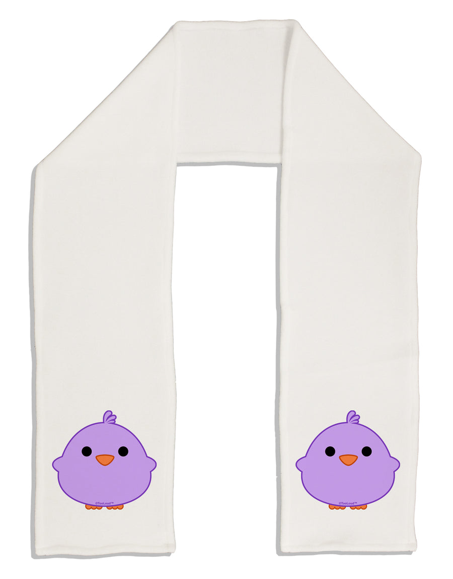 Cute Little Chick - Purple Adult Fleece 64&#x22; Scarf by TooLoud-TooLoud-White-One-Size-Adult-Davson Sales