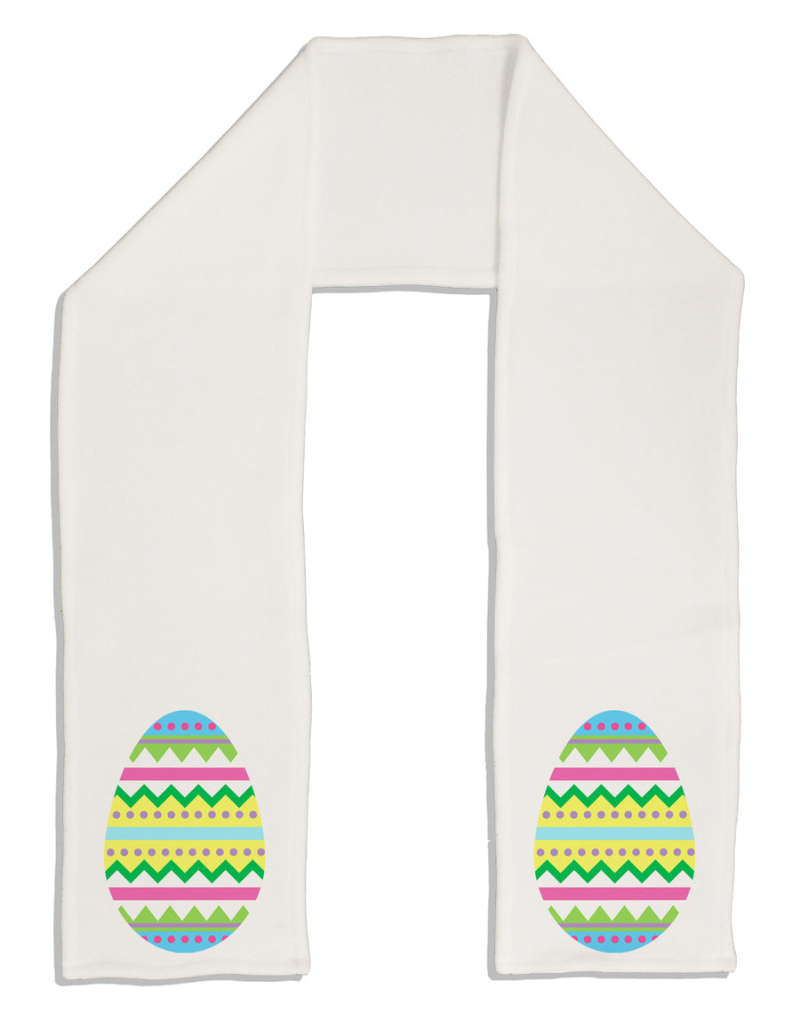 Colorful Easter Egg Adult Fleece 64&#x22; Scarf-TooLoud-White-One-Size-Adult-Davson Sales