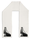 San Francisco Bay Bridge Adult Fleece 64&#x22; Scarf-TooLoud-White-One-Size-Adult-Davson Sales