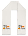 Trick or Treat Pumpkins Adult Fleece 64&#x22; Scarf-TooLoud-White-One-Size-Adult-Davson Sales