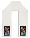 Rare Bird - Colorful Feather Adult Fleece 64&#x22; Scarf-TooLoud-White-One-Size-Adult-Davson Sales