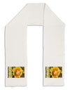 Bee Cactus with Text Adult Fleece 64&#x22; Scarf-TooLoud-White-One-Size-Adult-Davson Sales