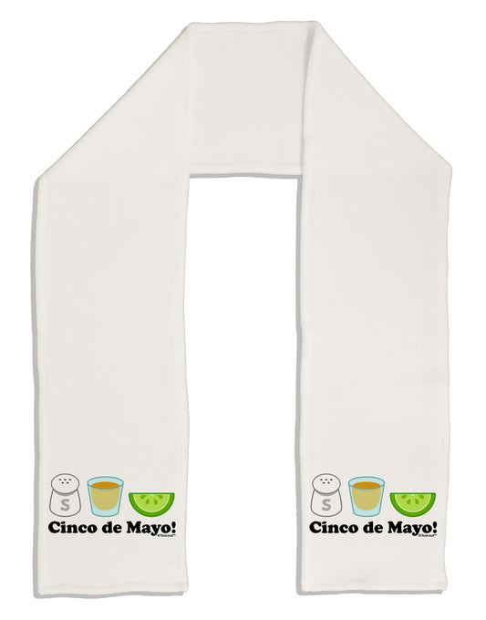 Cinco de Mayo Design - Salt Tequila Lime Adult Fleece 64&#x22; Scarf by TooLoud-TooLoud-White-One-Size-Adult-Davson Sales