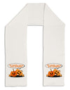 Carve your pumpkin Adult Fleece 64&#x22; Scarf-TooLoud-White-One-Size-Adult-Davson Sales