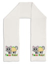 Tacos Rule Taco Cat Design Adult Fleece 64&#x22; Scarf by TooLoud-TooLoud-White-One-Size-Adult-Davson Sales