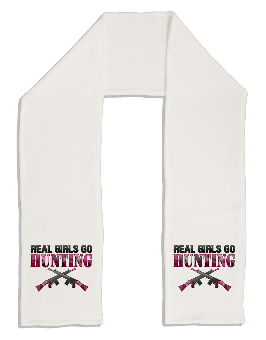 Real Girls Go Hunting Adult Fleece 64&#x22; Scarf-TooLoud-White-One-Size-Adult-Davson Sales