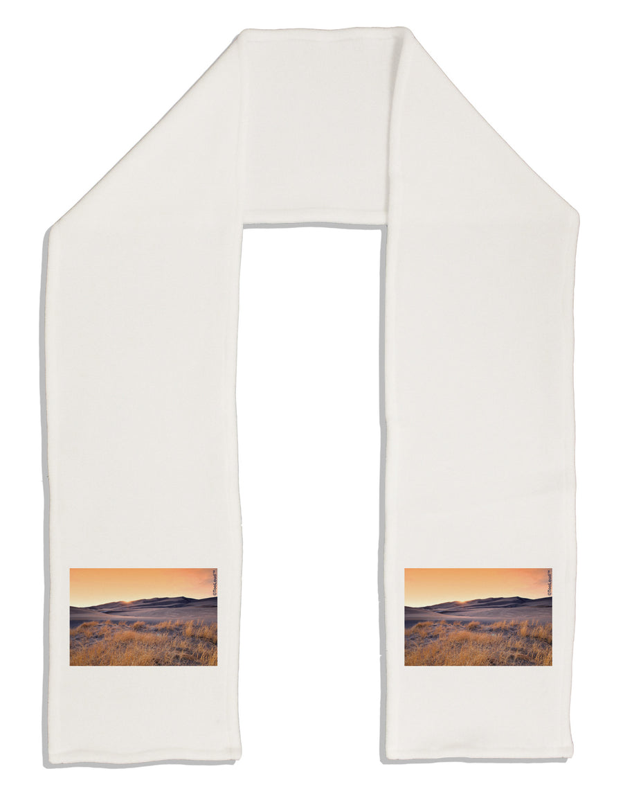 Colorado Sand Dunes Adult Fleece 64&#x22; Scarf-TooLoud-White-One-Size-Adult-Davson Sales