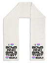 I Heart Boys and Girls That Heart EDM Adult Fleece 64&#x22; Scarf-TooLoud-White-One-Size-Adult-Davson Sales