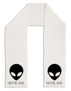 Alien They Are Here Adult Fleece 64&#x22; Scarf-TooLoud-White-One-Size-Adult-Davson Sales