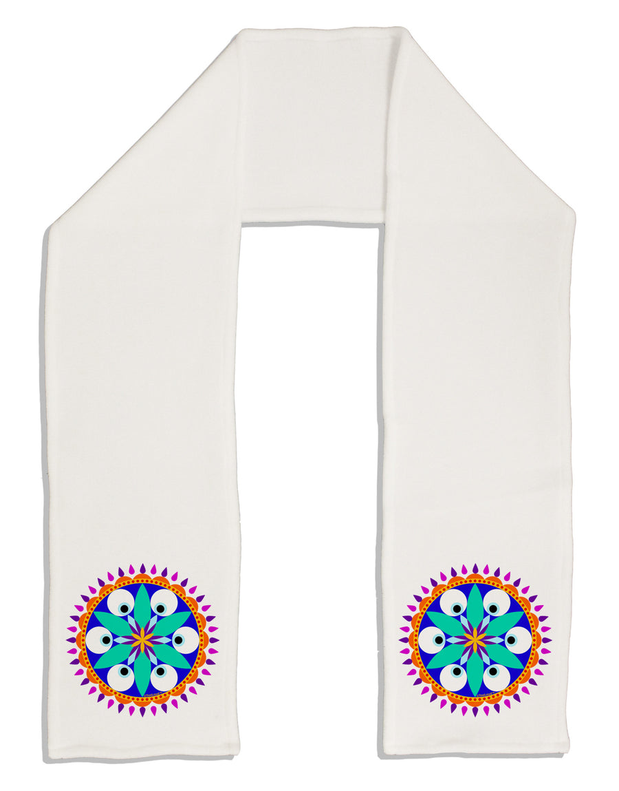 Evil Eye Protection Mandala Adult Fleece 64&#x22; Scarf by-TooLoud-White-One-Size-Adult-Davson Sales