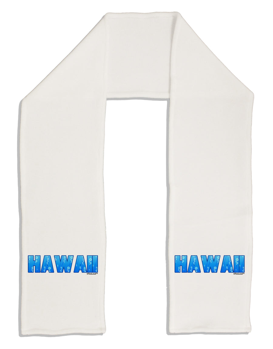 Hawaii Ocean Bubbles Adult Fleece 64&#x22; Scarf by TooLoud-TooLoud-White-One-Size-Adult-Davson Sales