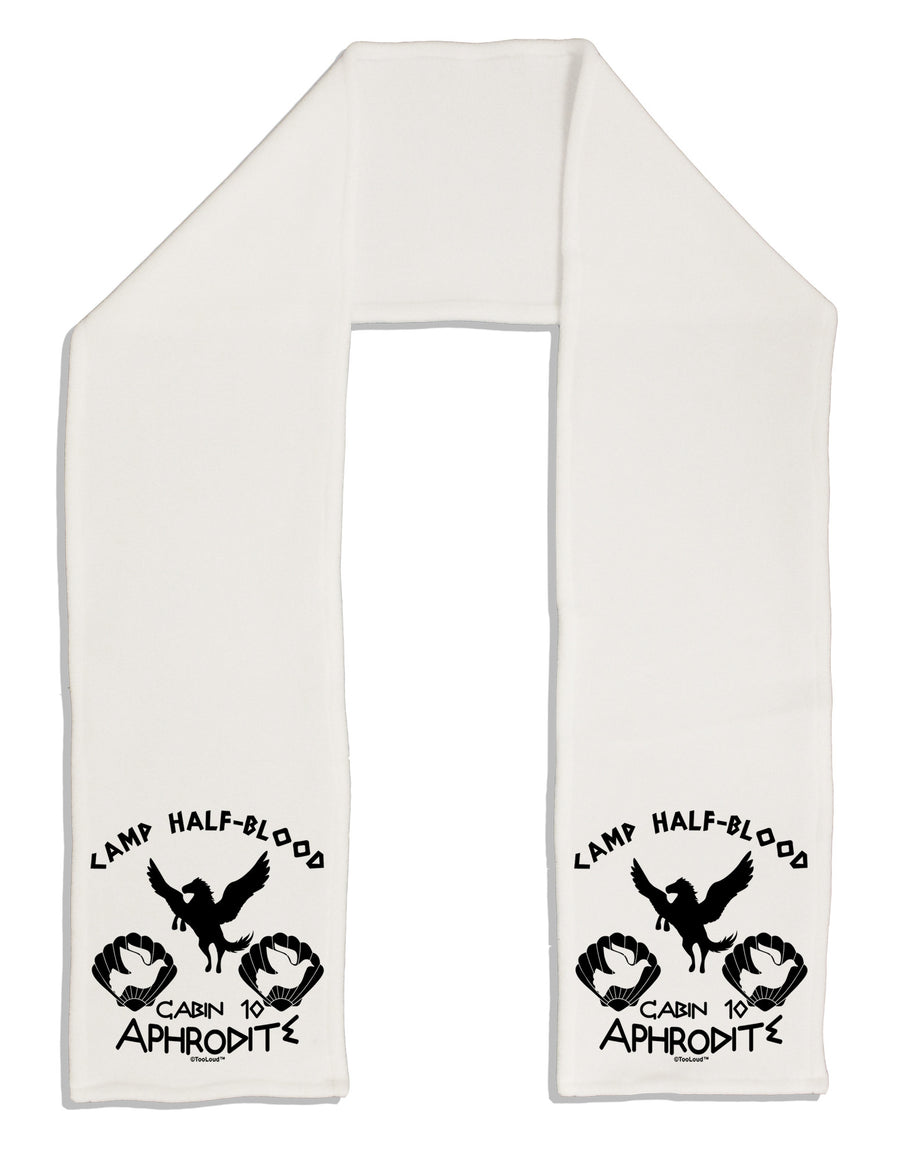 Cabin 10 Aphrodite Camp Half Blood Adult Fleece 64&#x22; Scarf-TooLoud-White-One-Size-Adult-Davson Sales