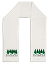 Run Forest Run Funny Adult Fleece 64&#x22; Scarf by TooLoud-TooLoud-White-One-Size-Adult-Davson Sales