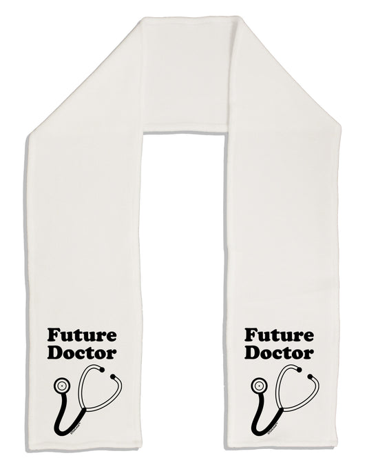 Future Doctor Adult Fleece 64&#x22; Scarf-TooLoud-White-One-Size-Adult-Davson Sales