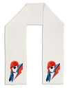 The Glam Rebel Adult Fleece 64&#x22; Scarf-TooLoud-White-One-Size-Adult-Davson Sales