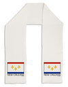 New Orleans Louisiana Flag Text Adult Fleece 64&#x22; Scarf-TooLoud-White-One-Size-Adult-Davson Sales