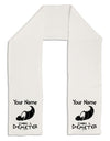 Personalized Cabin 4 Demeter Adult Fleece 64&#x22; Scarf-TooLoud-White-One-Size-Adult-Davson Sales