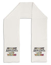 Collect Moments Not Things Adult Fleece 64&#x22; Scarf-TooLoud-White-One-Size-Adult-Davson Sales