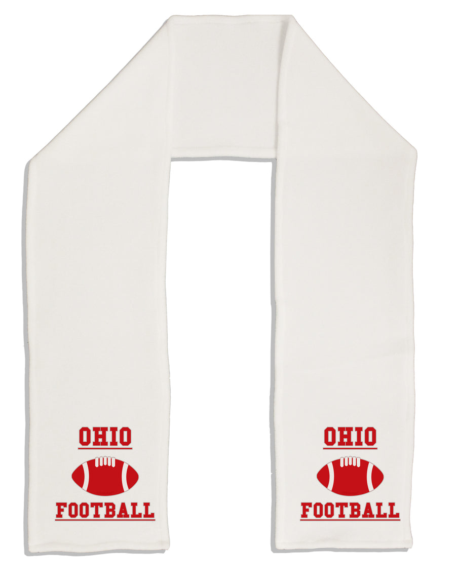 Ohio Football Adult Fleece 64&#x22; Scarf by TooLoud-TooLoud-White-One-Size-Adult-Davson Sales