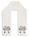 At My Age I Need Glasses - Margarita Adult Fleece 64&#x22; Scarf by TooLoud-TooLoud-White-One-Size-Adult-Davson Sales