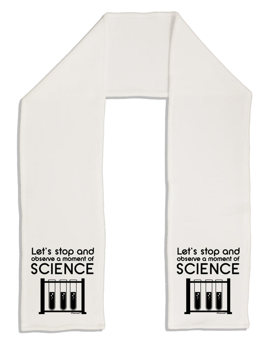 Moment of Science Adult Fleece 64&#x22; Scarf by TooLoud-TooLoud-White-One-Size-Adult-Davson Sales