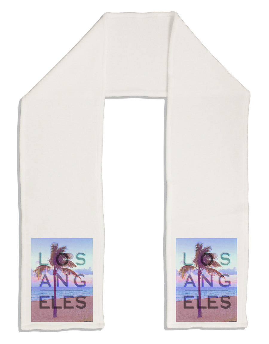 Los Angeles Beach Filter Adult Fleece 64&#x22; Scarf-TooLoud-White-One-Size-Adult-Davson Sales