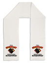 Secretary - Superpower Adult Fleece 64" Scarf-TooLoud-White-One-Size-Adult-Davson Sales