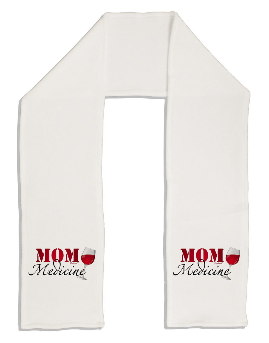 Mom Medicine Adult Fleece 64" Scarf-TooLoud-White-One-Size-Adult-Davson Sales